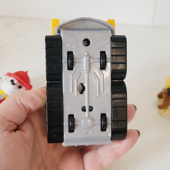 3 pc Lot Paw Patrol Sea Patrol Rocky Rescue Racers Rubble Action Marshall Puppet - Picture 13 of 13